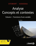 Analyse concepts et contextes, Volume 1 : Fonctions d'une variable