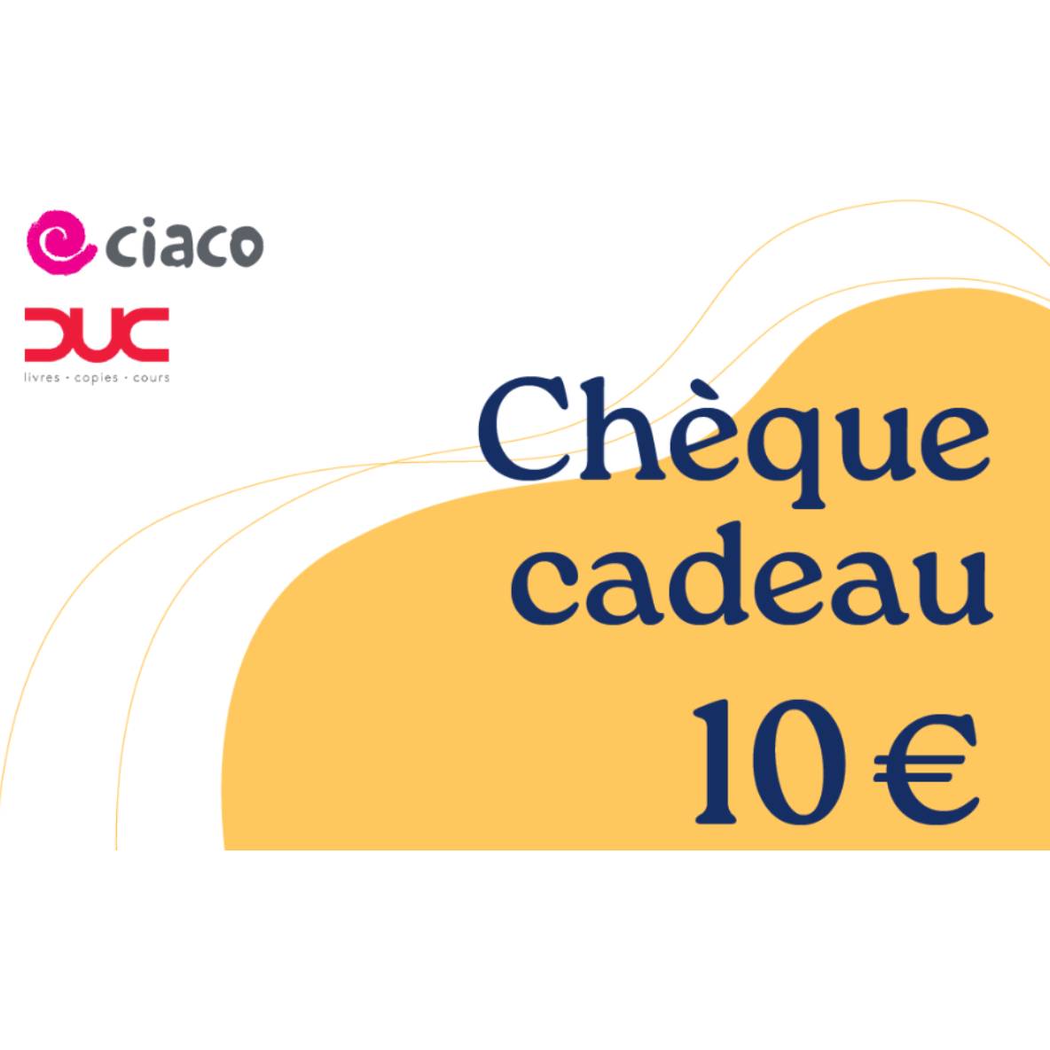 Carte cadeau Ciaco