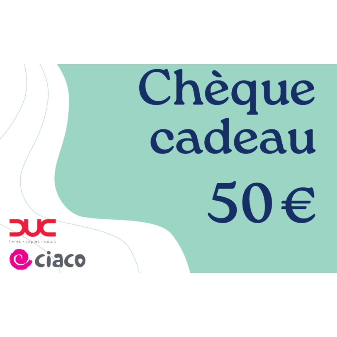Carte cadeau Ciaco